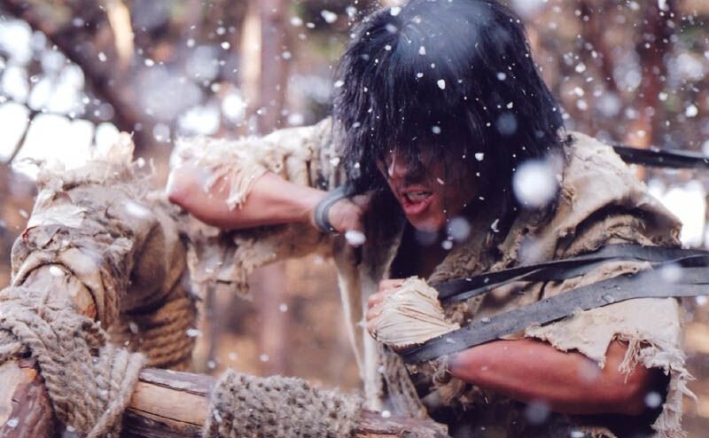 Кадр из фильма "Воин ветра" 2004 год