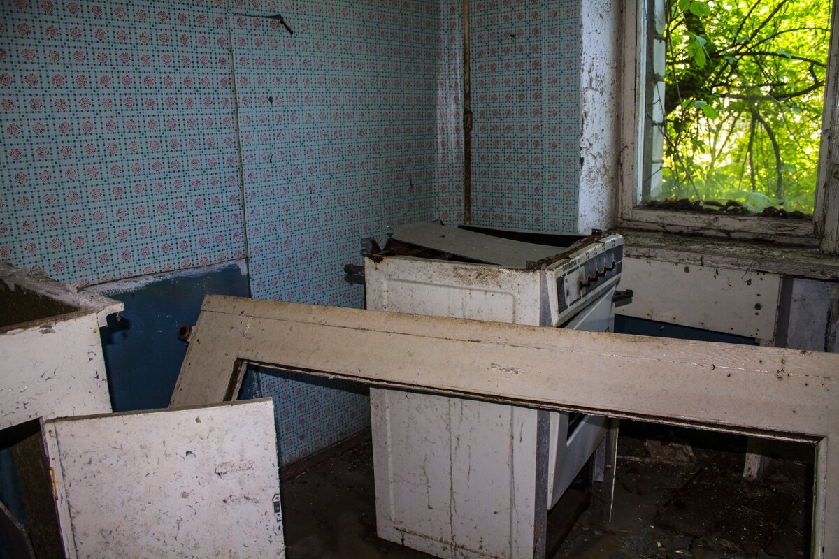 По пустым квартирам Припяти(Чернобыль). Фотографии 2019 года