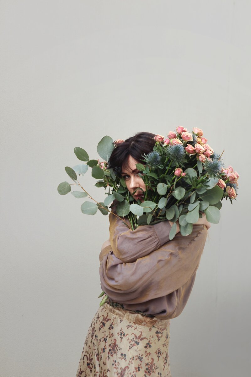 контент съемка для цветочной мастерской