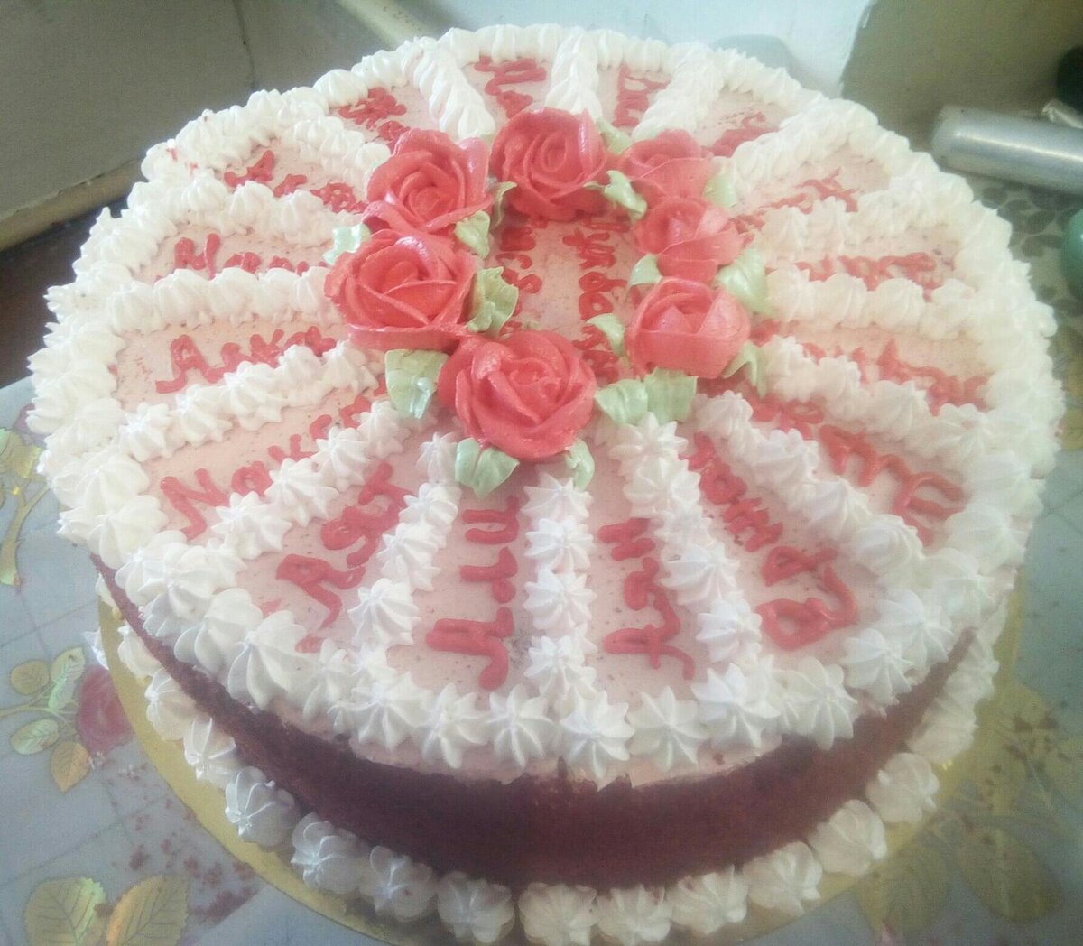 Красный бархат.