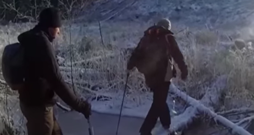 Переправа. Стас и Пашка.