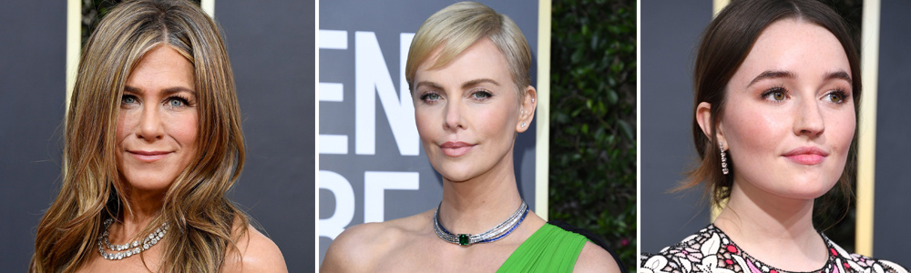 Дженифер Энистон, Шарлиз Терон, Кейтлин Девер
