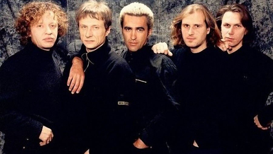 Рок-группа Nautilus Pompilius.Фото из открытых источников Интернета. 