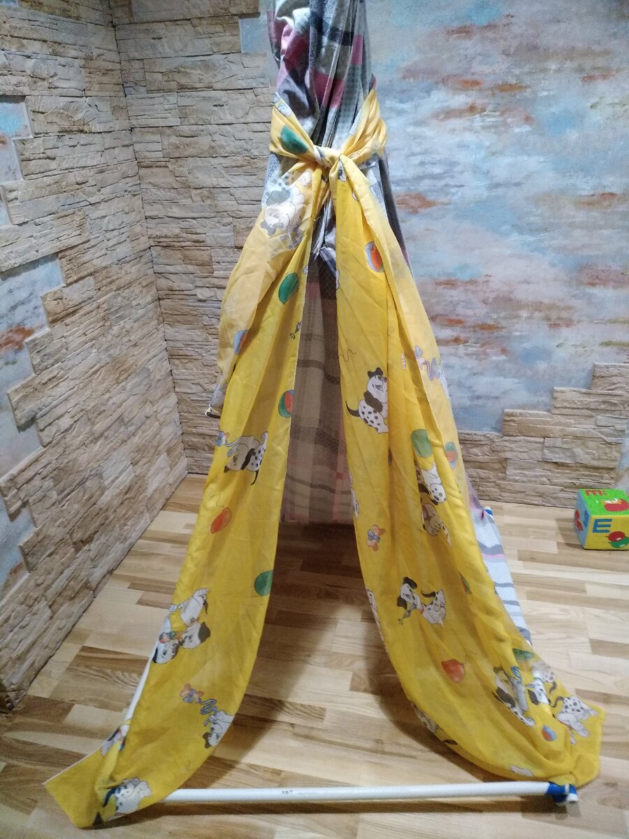 Собранный вигвам