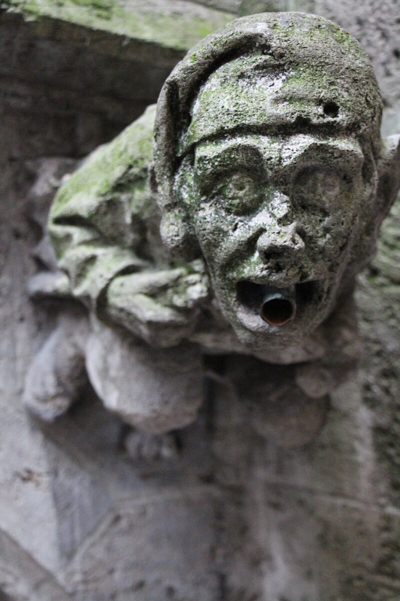 Готический водосток