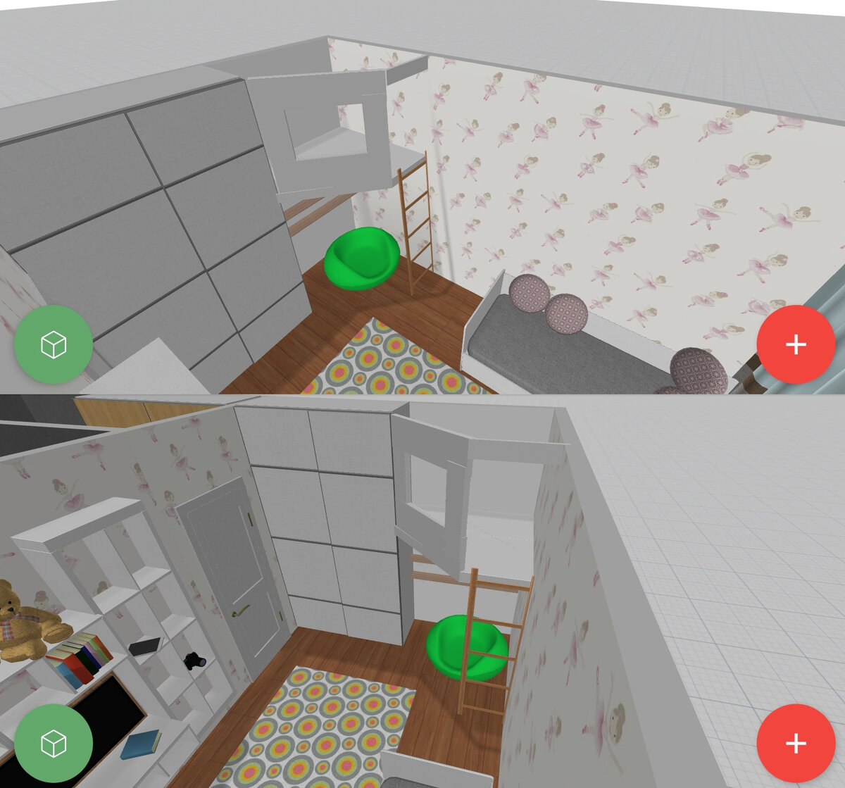 Предварительно я сделал проект будущего домика