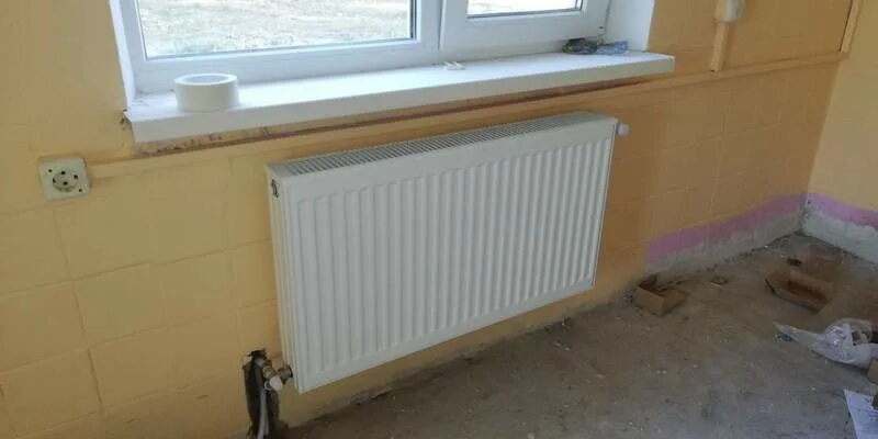 радиатор Viessmann в частном доме