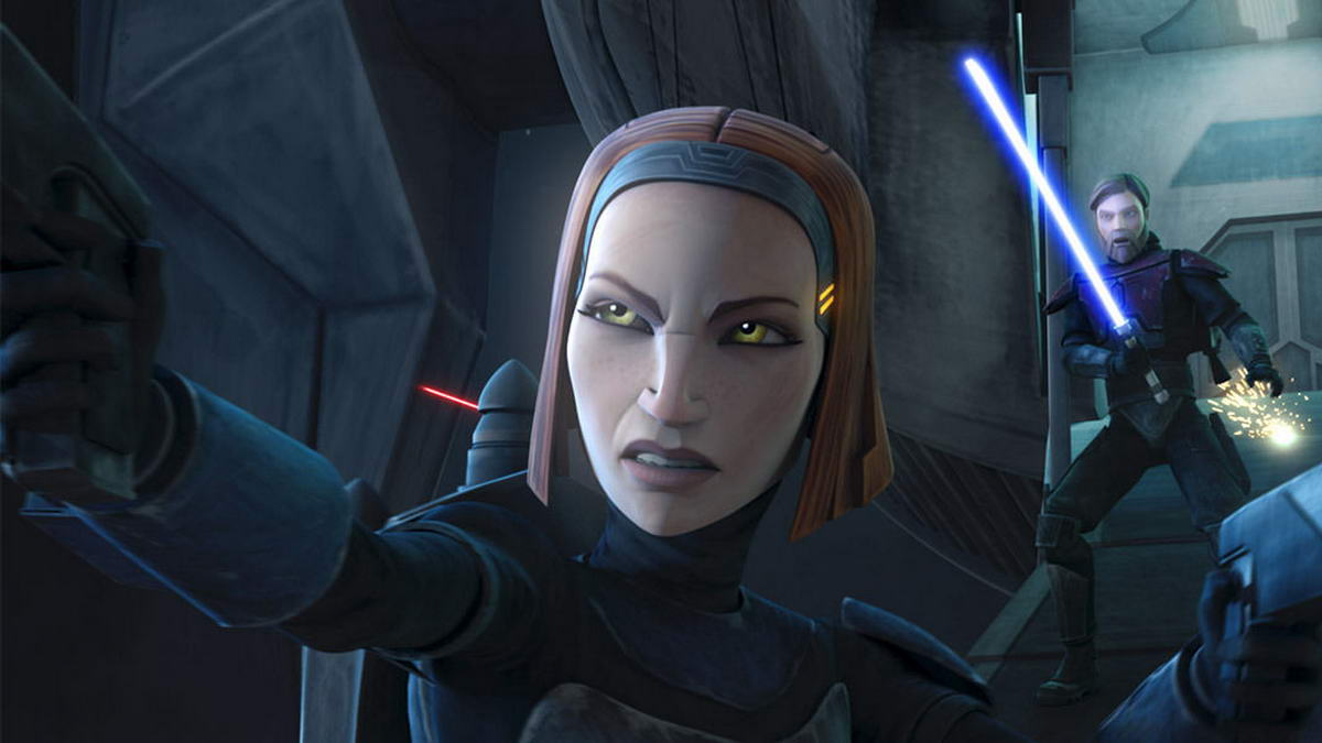 Кадр из мульсериала "Звездные войны: Войны клонов"