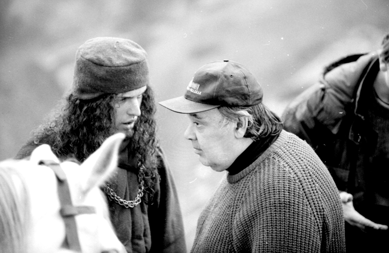 А.Ю. Герман на съемочной площадке