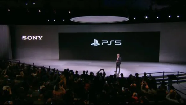 Jim Ryan, CEO of PlayStation, during the PS5 presentation event held at CES 2020, Las Vegas