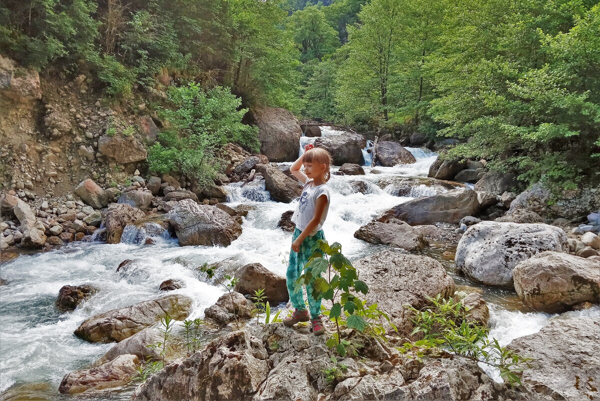 Всё та же река Аапста. Последний день летнего похода 2019 г.