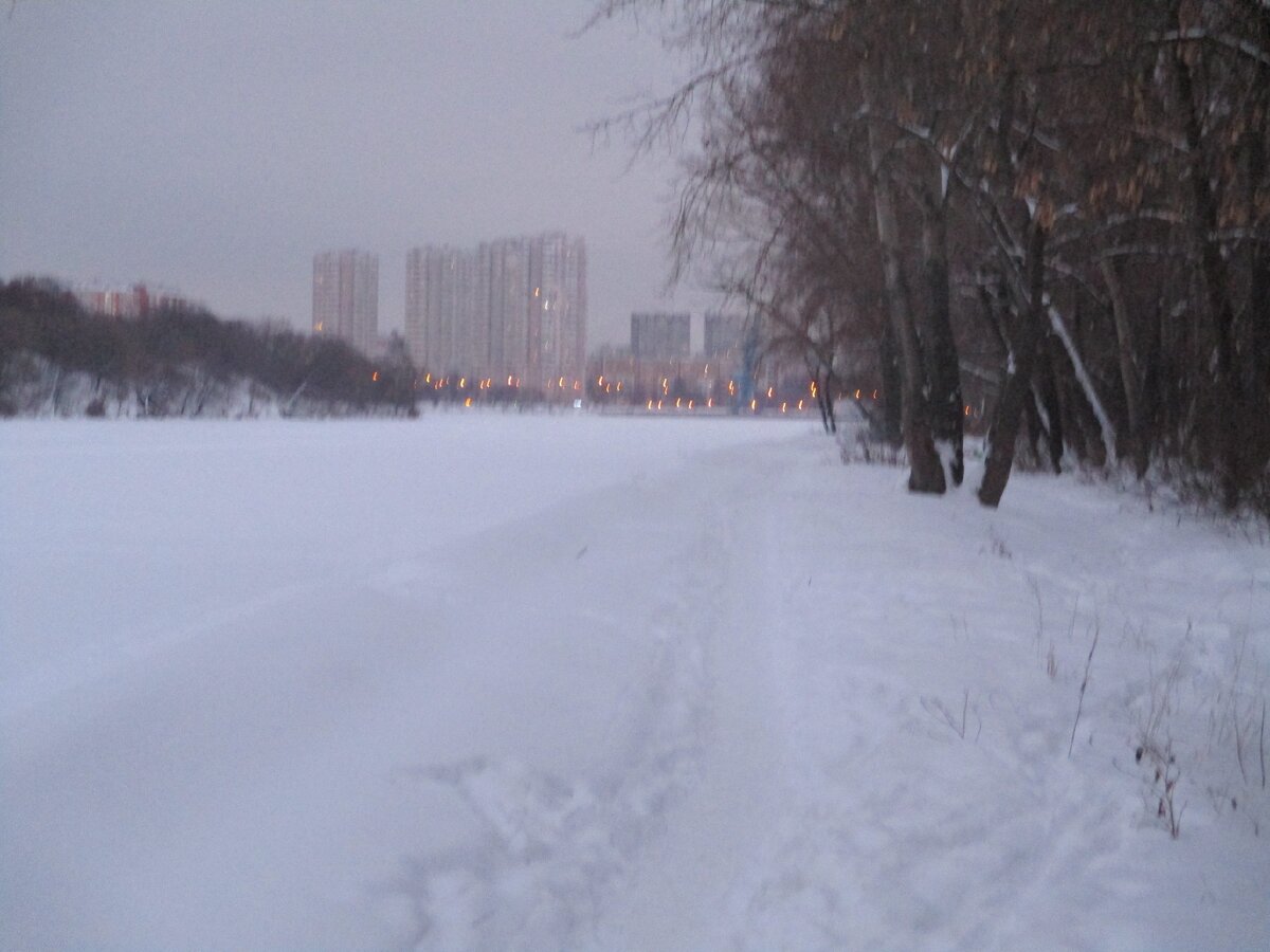 Печатники. Вид из Нагатино.