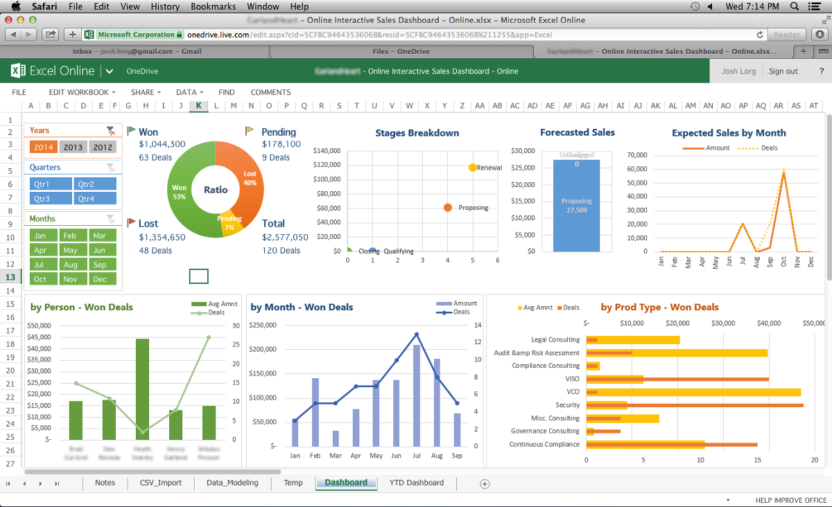 EXCEL] #1. Dashboard без VBA | ITВопрос | Дзен