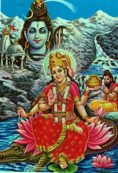 Богиня Ганга: https://yandex.ru/images/