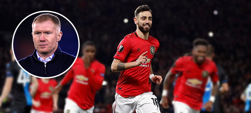 Пол Скоулз и Бруну Фернандеш