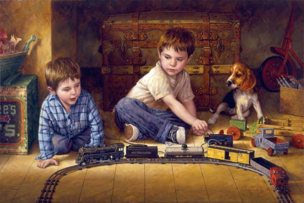 Детские игрушки в живописи. Художник дональд золан. Художница sandra kuck. Картина ребенок с игрушкой. Ребенок с игрушкой живопись.