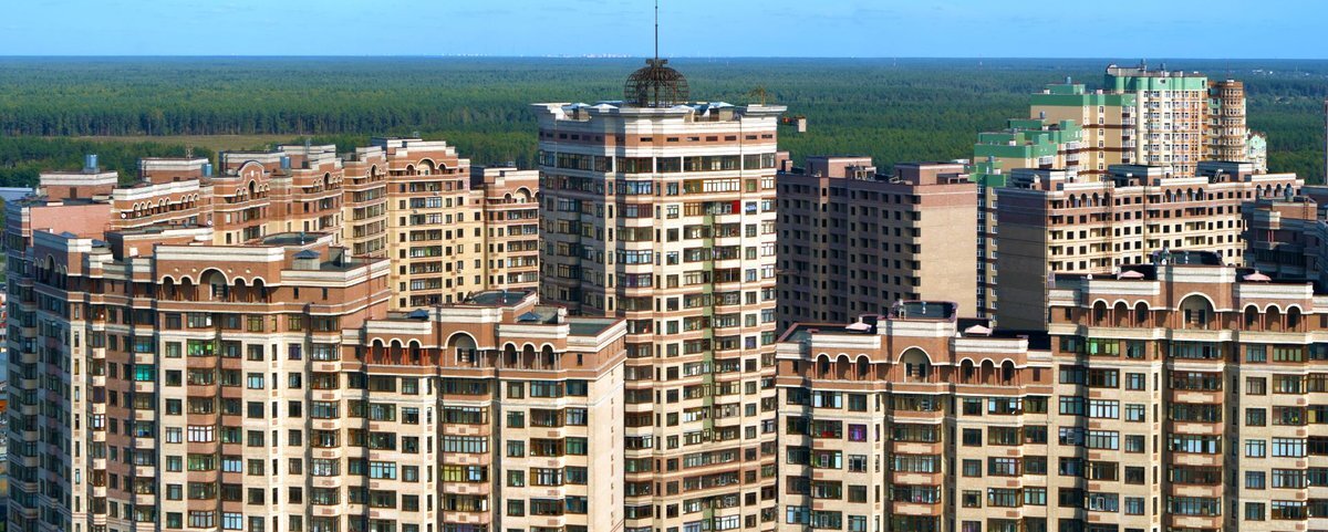 ЖК Новый Раменский город в городе со школой на территории ЖК. Источник фото: fsk.ru