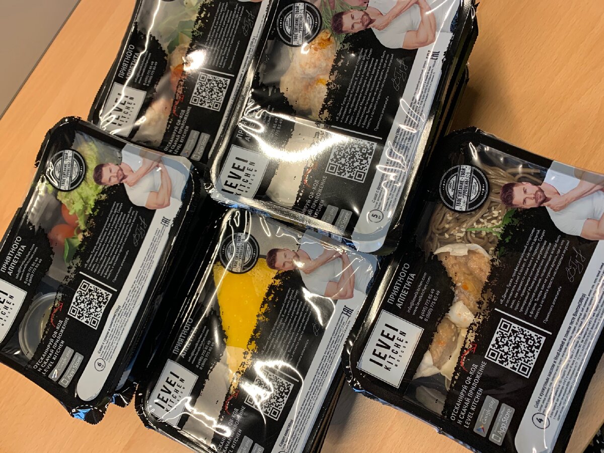 Доставка Level Kitchen на 2 дня