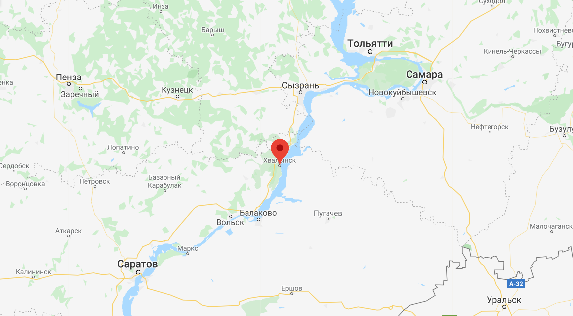 Карту взял с сайта:https://www.google.com/maps/place