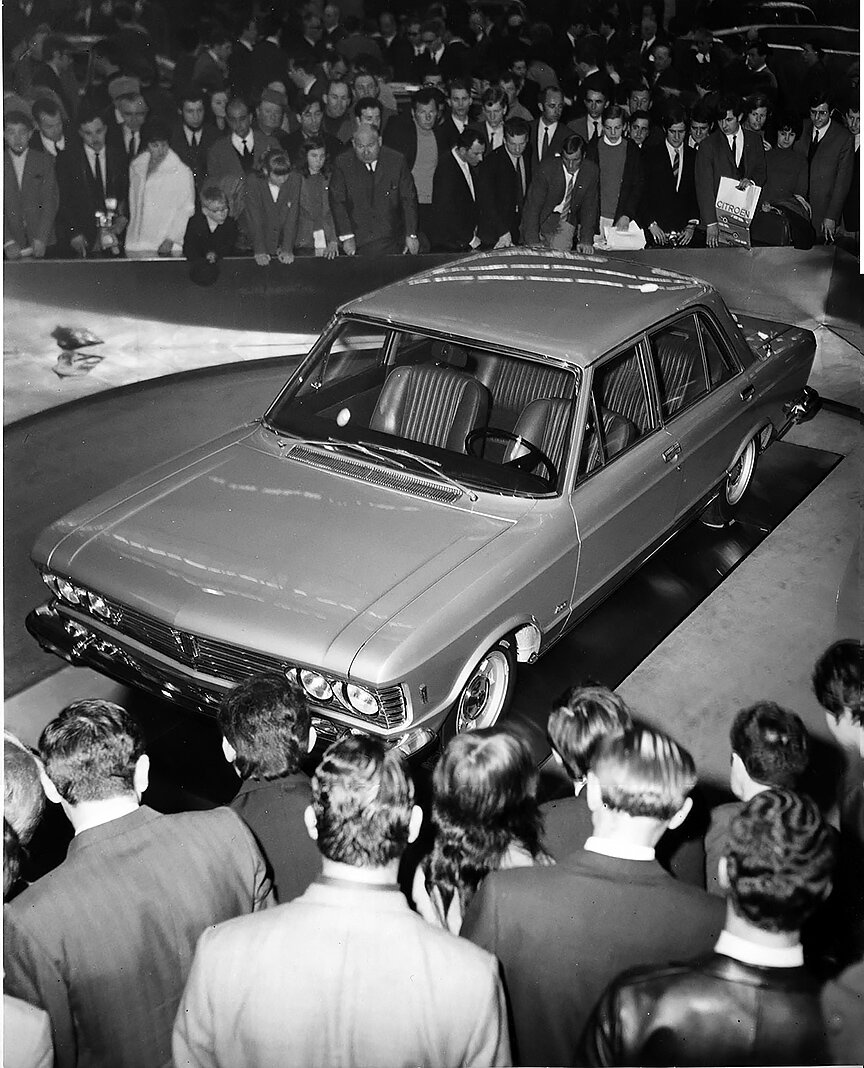 Дебют седана FIAT-130 в марте 1969 г.