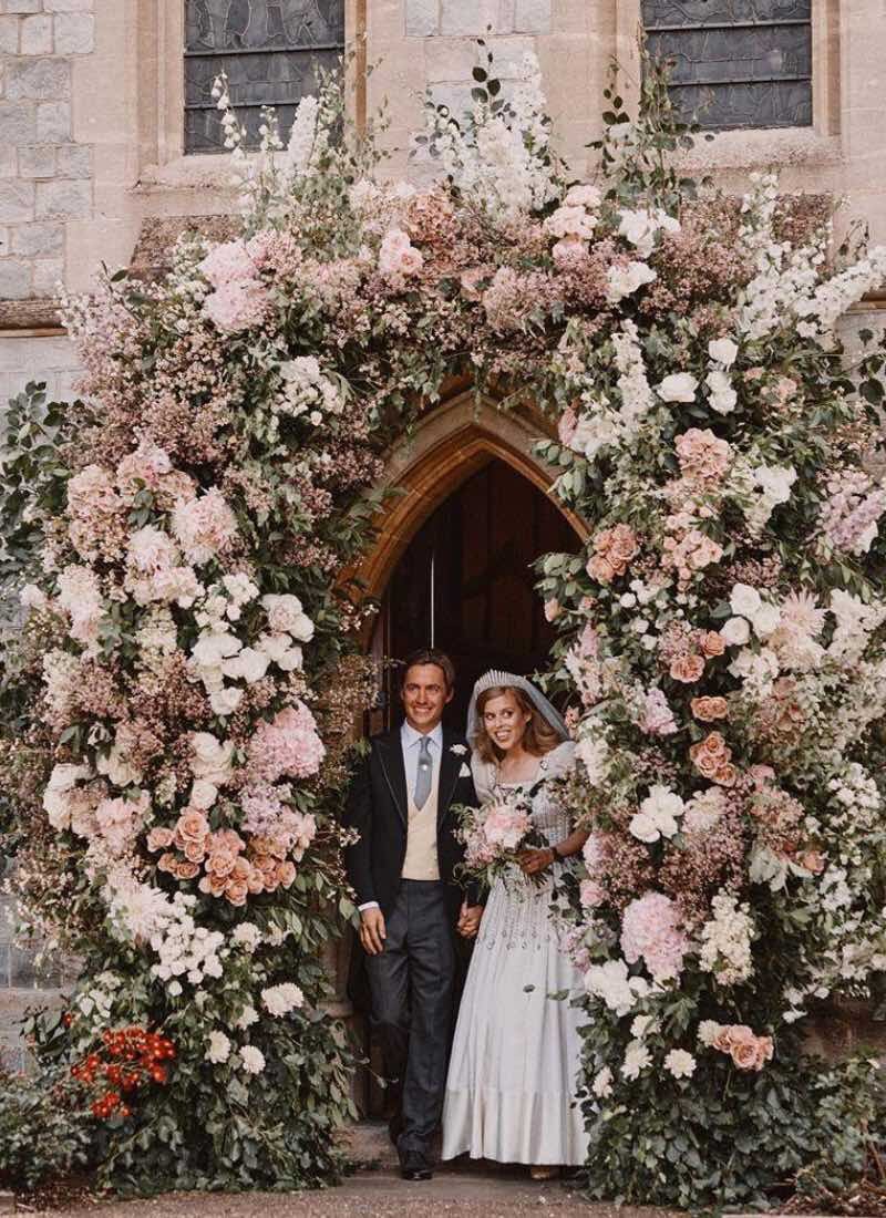 Принцесса Беа с супругом