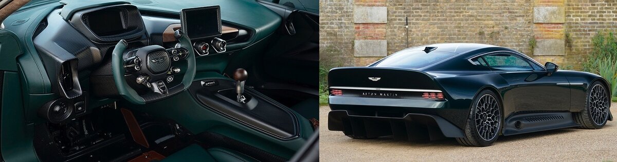 Аэродинамика Виктора проработана так тщательно, что на скорости 160 км/ч оперение создаёт прижимную силу, в полтора раза большую, чем у гоночного автомобиля Aston Martin Vantage GT4. В салоне применены натуральная кожа, углепластик, алюминий и титановый сплав.