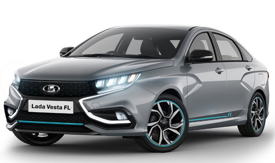 Рендер Lada Vesta FL