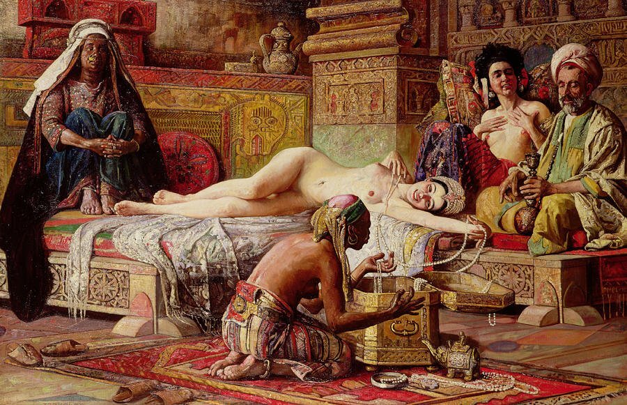 В гареме. Дьюла Торнай.