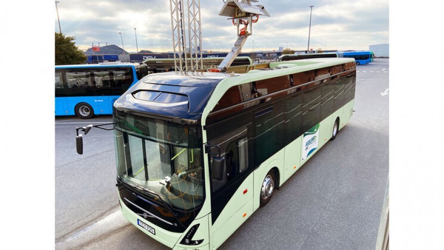 Volvo Buses анонсировала новое решение зарядки электробусов