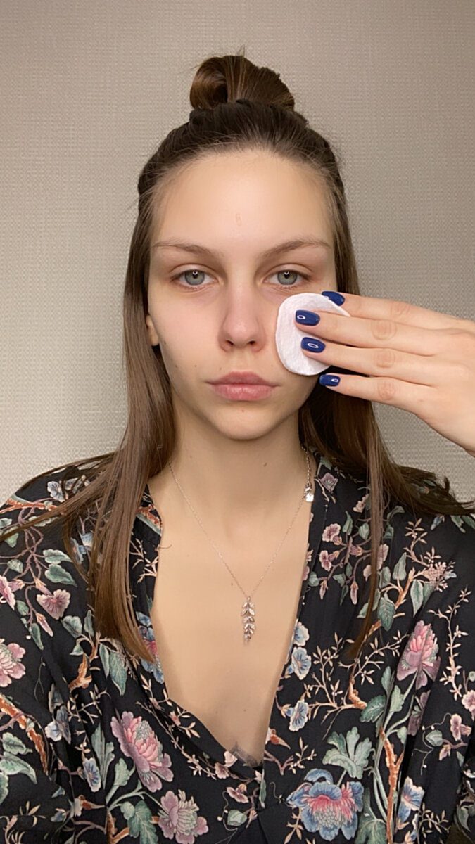 Очищаем лицо 