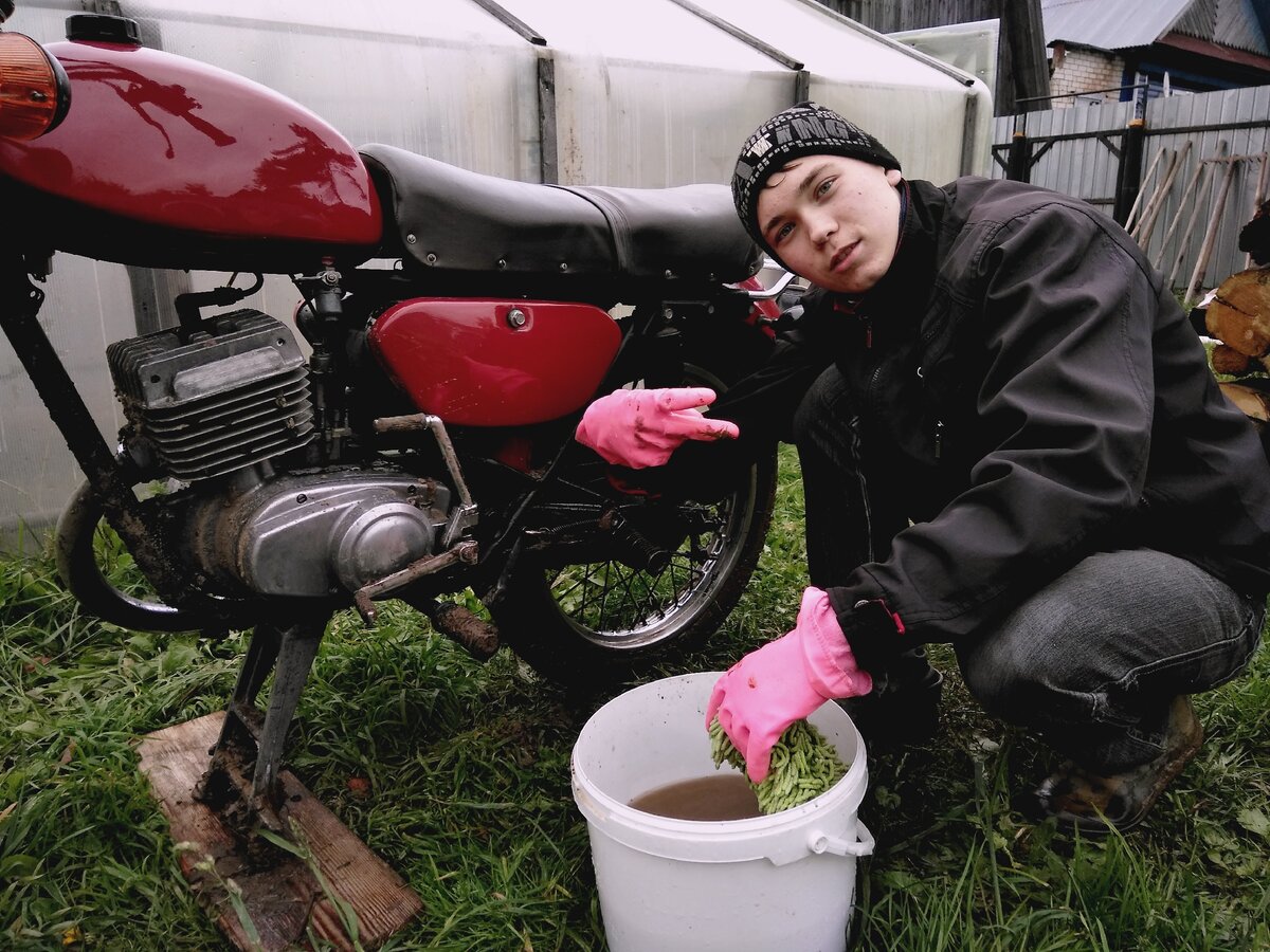 Мыли моцык после покатух)