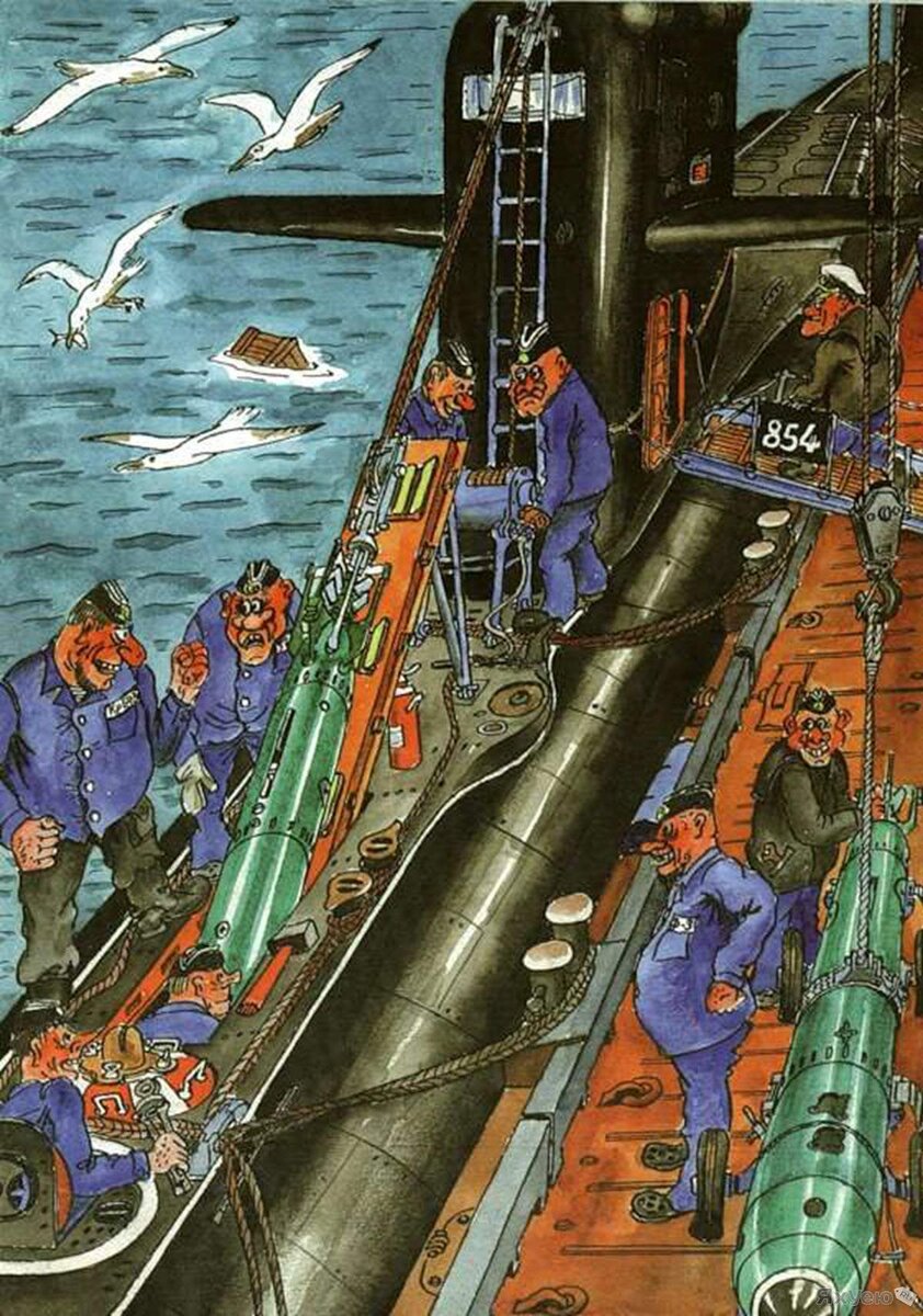 Каравашкин о.в юмор подводников Северного флота