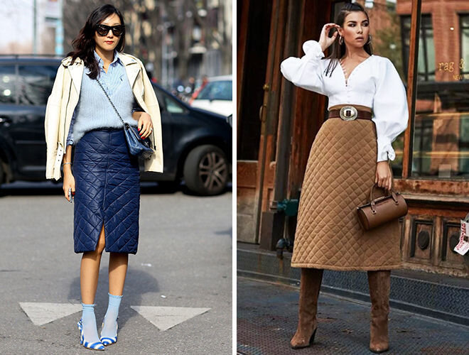 Нужно учесть что стеганые юбки создают объем. Ссылка на фото https://bitly.su/Ndvb0.