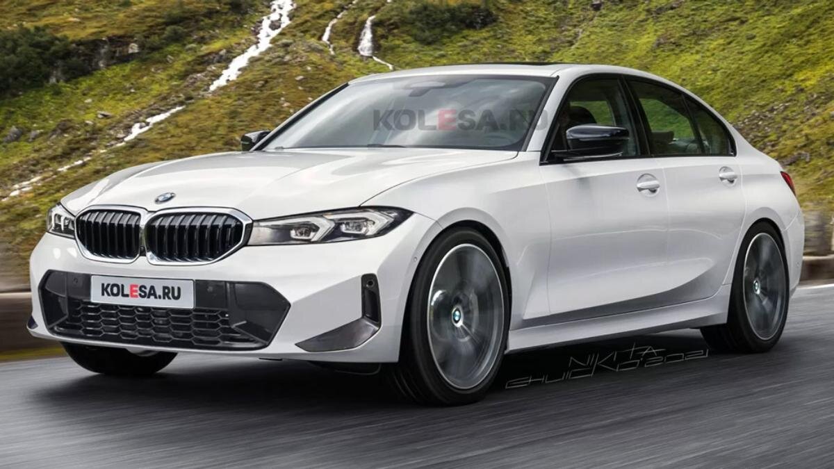 BMW 3 серии рестайлинг 