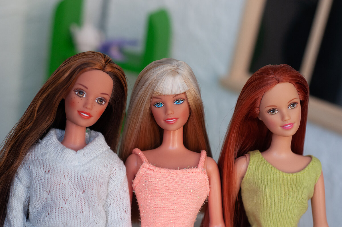 Мои куклы на молде Teen Skipper