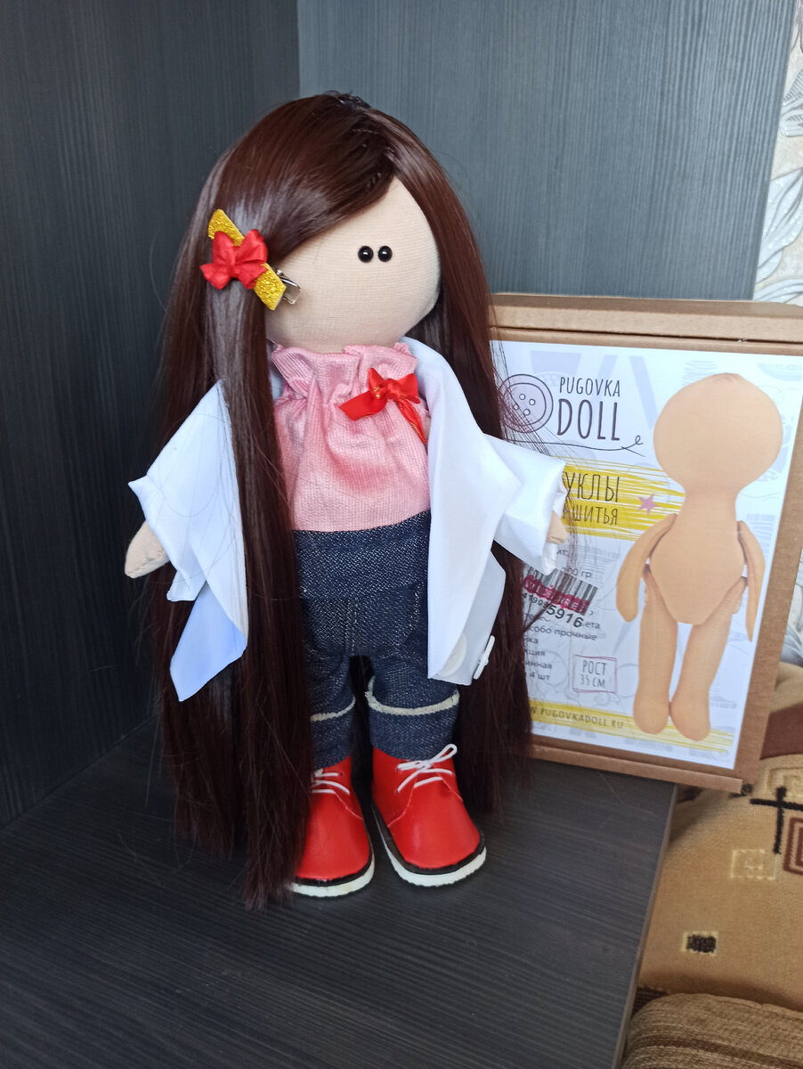 перепрошивка волос у куклы Паола Рейна (много фото!) - ООАК Мальвина