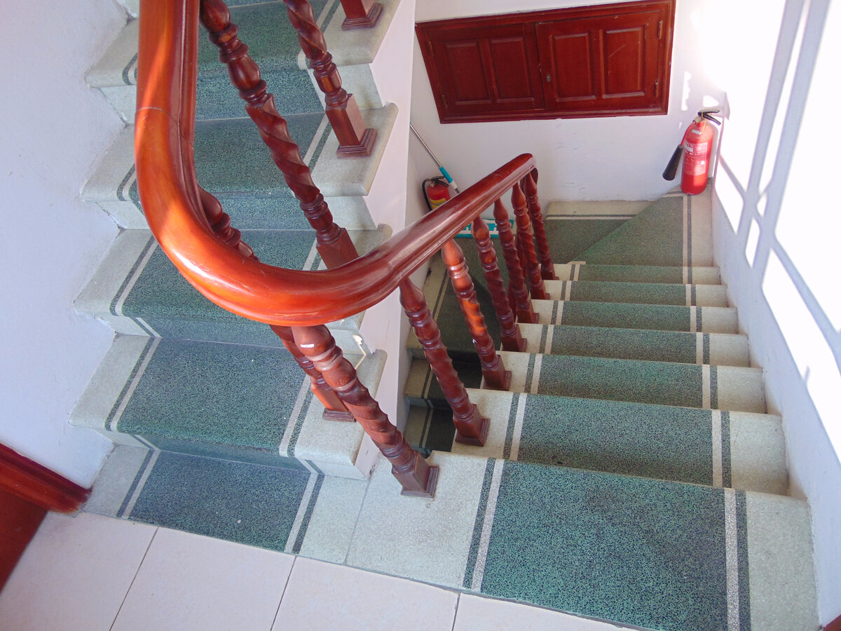 Fig. 1. Vietnam, Hanoi (Việt Nam, Hà Nội), “Bluebell Hotel”, stairwell.