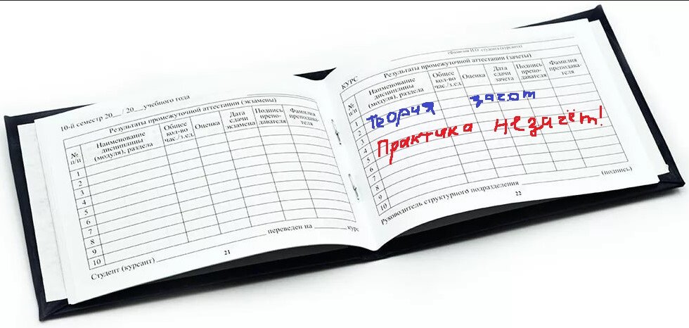 Зачетная книжка