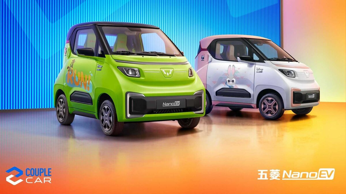 Новый электрокар Wuling Nano EV