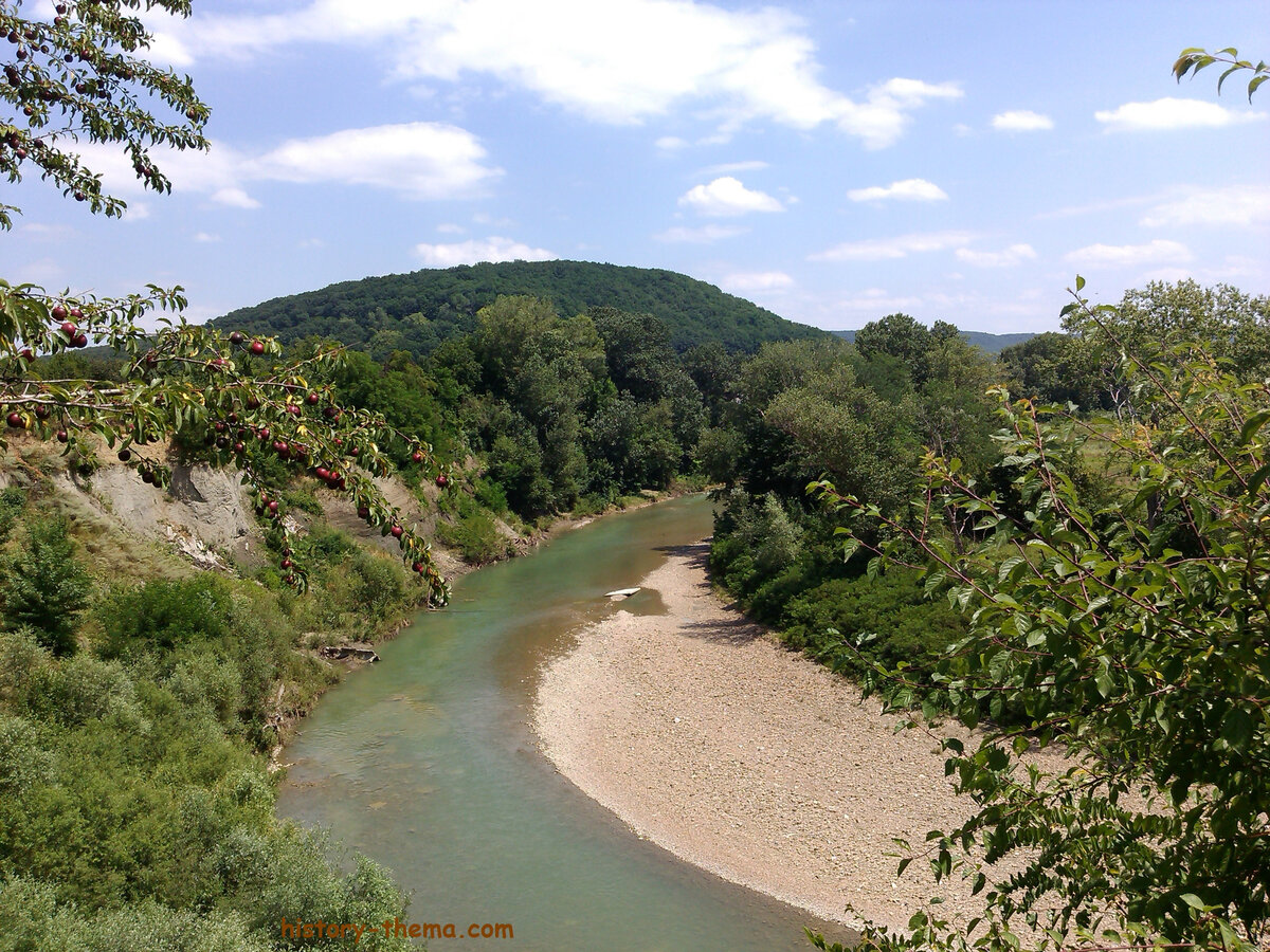 река Курджипс в наши дни (фото автора) 