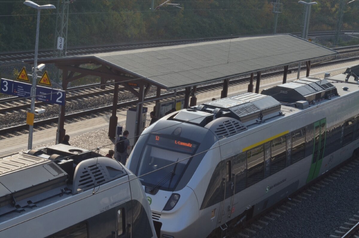 Ст. Leipzig-Connewitz. Октябрь 2018. Фото автора.