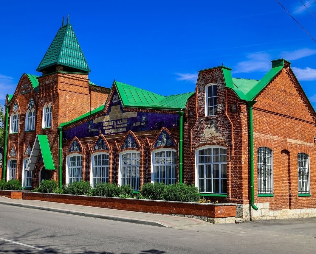 Здание "Яслей". Стиль - мой любимый "модерн"