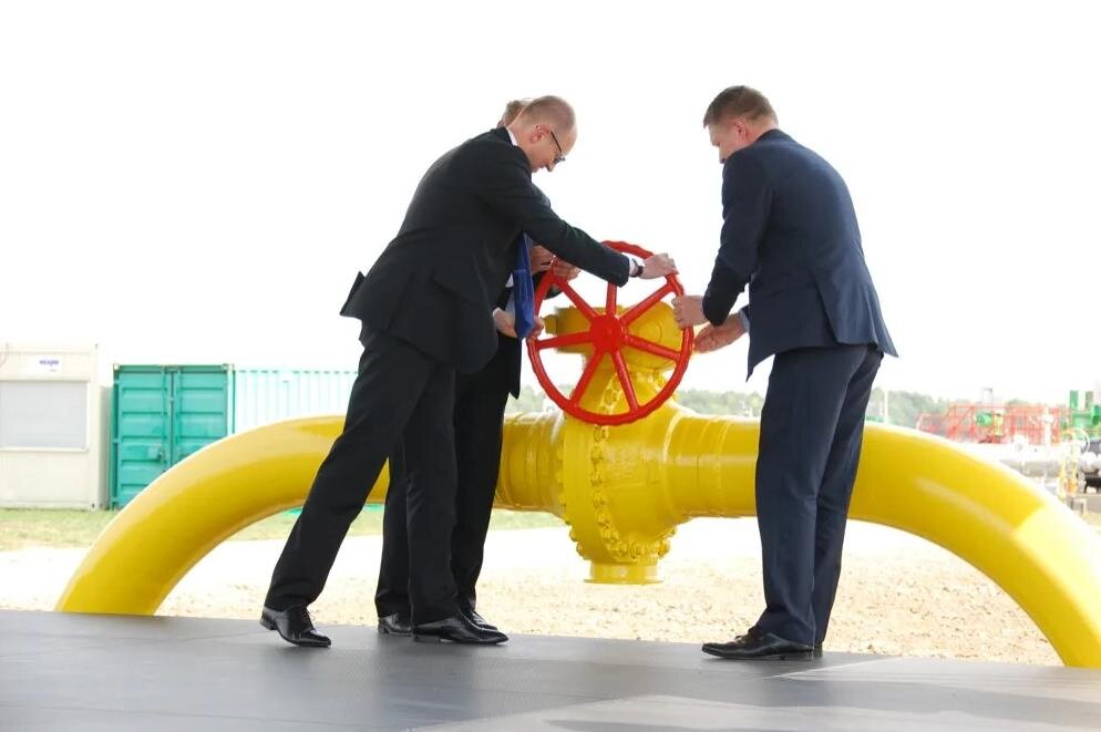 Вот примерно так и осуществляется реверс газа по украински
