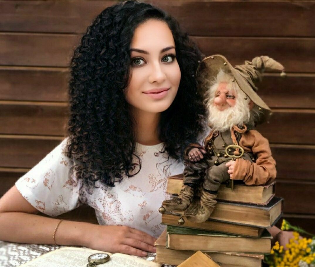 Домовой @oxana_telpiz, принцесса Катунь, компьютеризированное фото