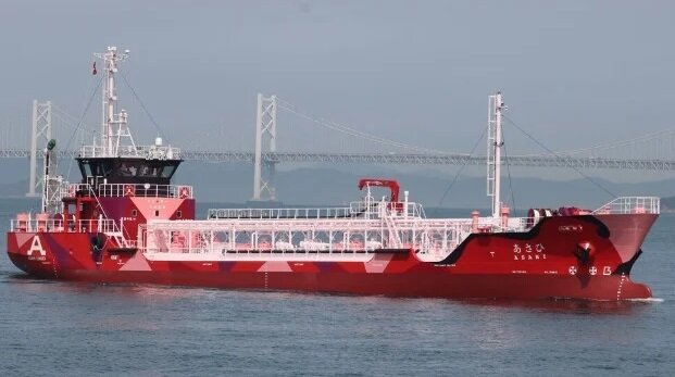Asahi - первый в мире полностью электрический танкер / Фото: Asahi-tanker.com