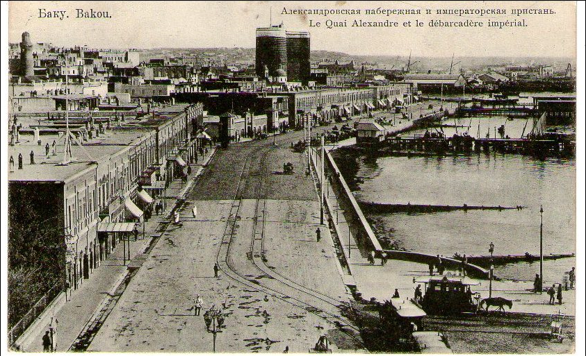 На старых фото видна контора знаменитых Ротшильдов в Баку.-25