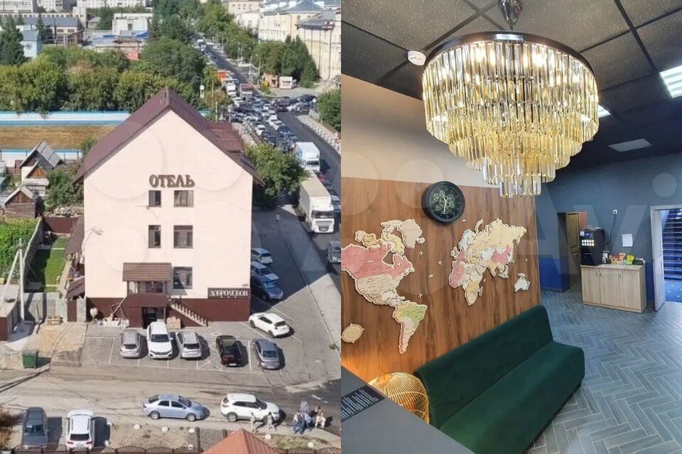     В Новосибирске продают гостиницу за 150 миллионов рублей. Фото: Avito.