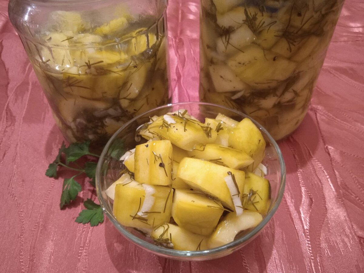 Закуска «Кабачки как грибы»