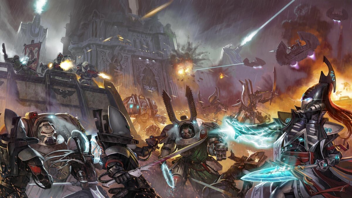 Warhammer 40000»: Огненная Призма, дай мне денег! Гравитанк, секрет коего  не могут разгадать в лояльном Империуме | #КсенВещает | Дзен