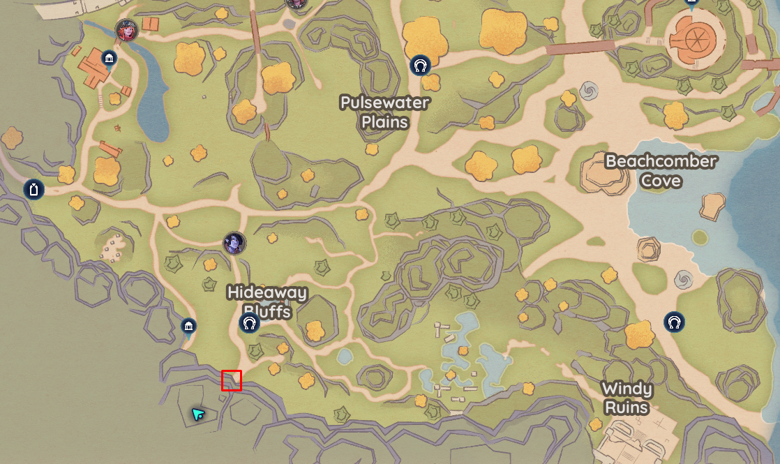 Место на карте